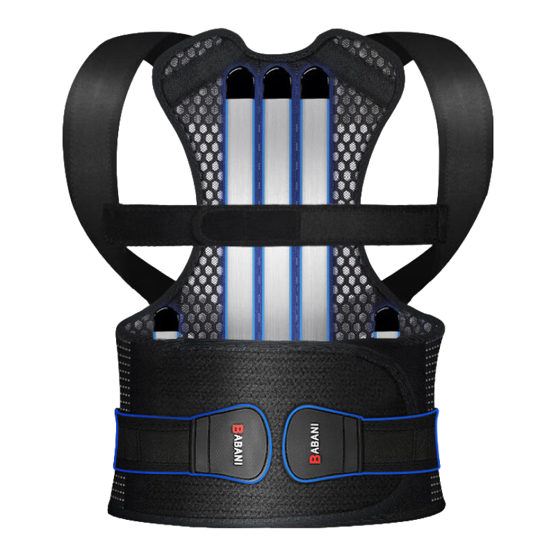 背背佳品质【医用级】男士女士成年人驼背矫正神器中老年s1内穿隐形轻薄 【医用级矫正带】背部体态矫正神器脊柱侧弯-男士款 XL码【120-160斤】