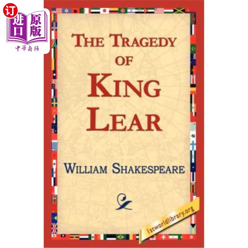 海外直订the tragedy of king lear 李尔王