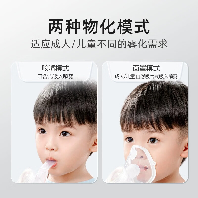 康立普（CANLIPE）医用雾化器儿童家用雾化机婴幼儿医院同款化痰止咳雾化机洗鼻器 喷鼻器默认发儿童喷雾器，如需成人喷雾器请向客服备注