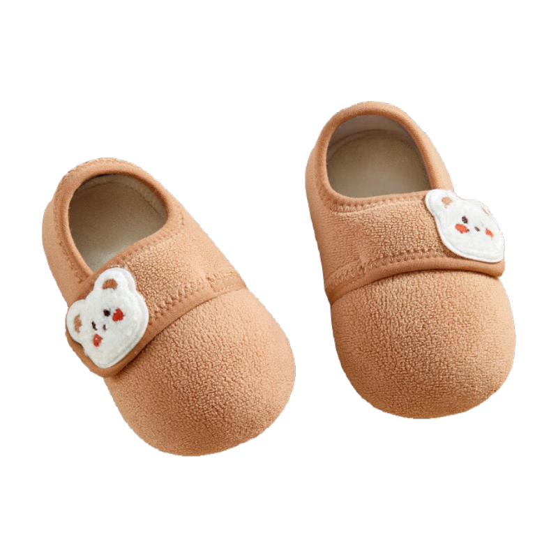 ���ڲ���������������AIBEDILA�������ذ����ﶬ�Ӻ�Ӥ��ѧ���������׸������ڶ�����ͯ����Ь�� ��������ů �������սš���ɫ 1˫ ���� (M) -�ڳ�14.5cm