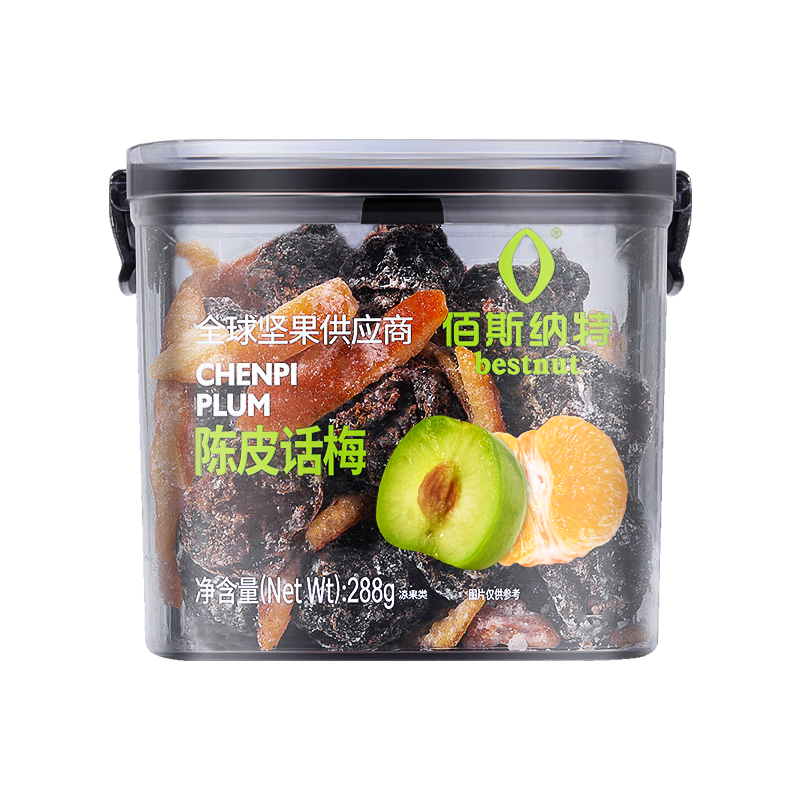 ��˹���س�Ƥ��÷288g/�� ��ͥ�ۻ�����۽���ʳС��ˮ���ɹ�������ʳƷ 64.26Ԫ��2��(��32.13Ԫ/��)