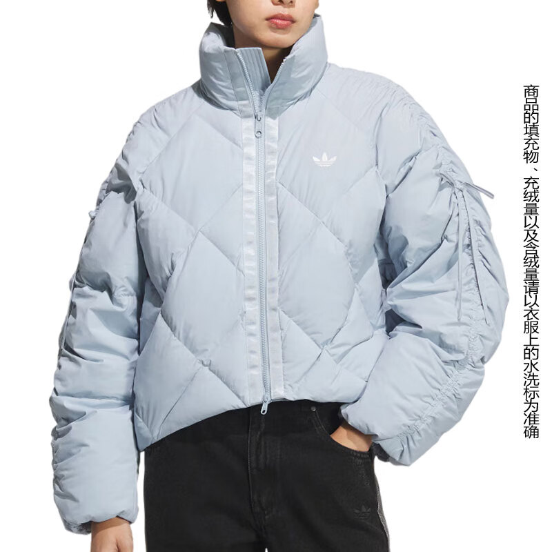 阿迪达斯（adidas）三叶草女子冬季运动休闲羽绒服外套KC2612 KC2612 XS