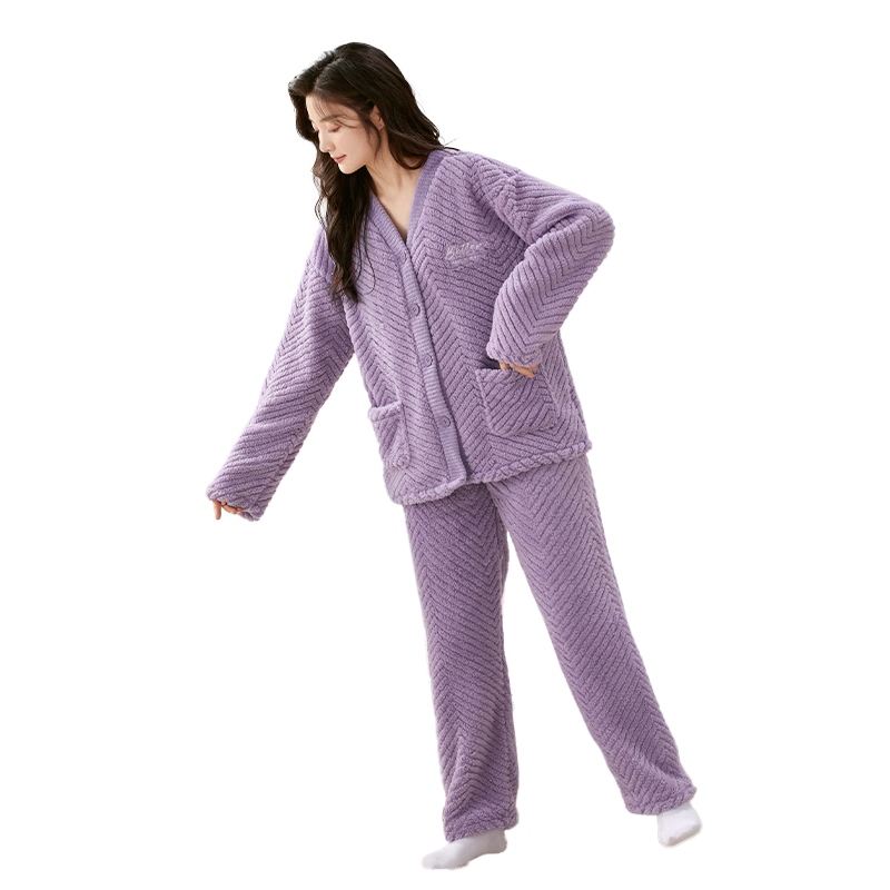 ���ڲ��������ڿɰ���FENTENGCARE��������˯��Ůʿ�ﶬ�����޼Ӻ�ů���䳤�㿪���Ҿӷ����⴩QH 74.61Ԫ(������)