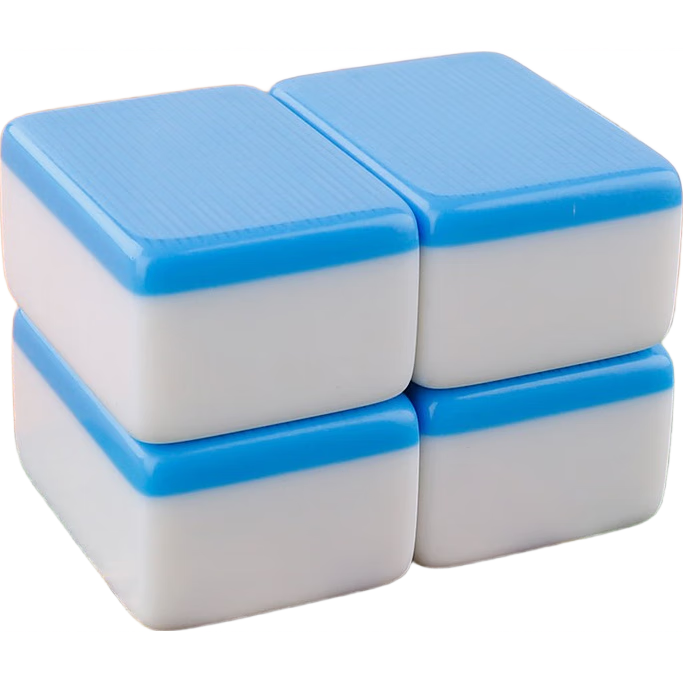 紫湖 麻將牌42mm麻將牌手搓一級品144張家用高檔含手提包骰子麻將