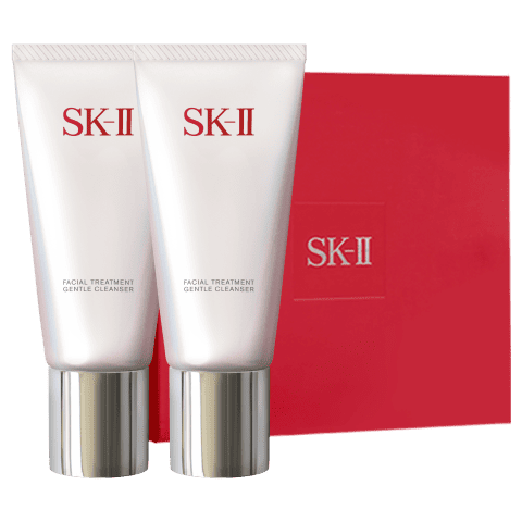 SK-II女士洁面120g*2氨基酸洗面奶sk2化妆护肤品生日礼物skii
