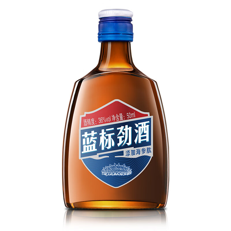 劲牌 蓝标劲酒 36度 50ml 单瓶装【试用】