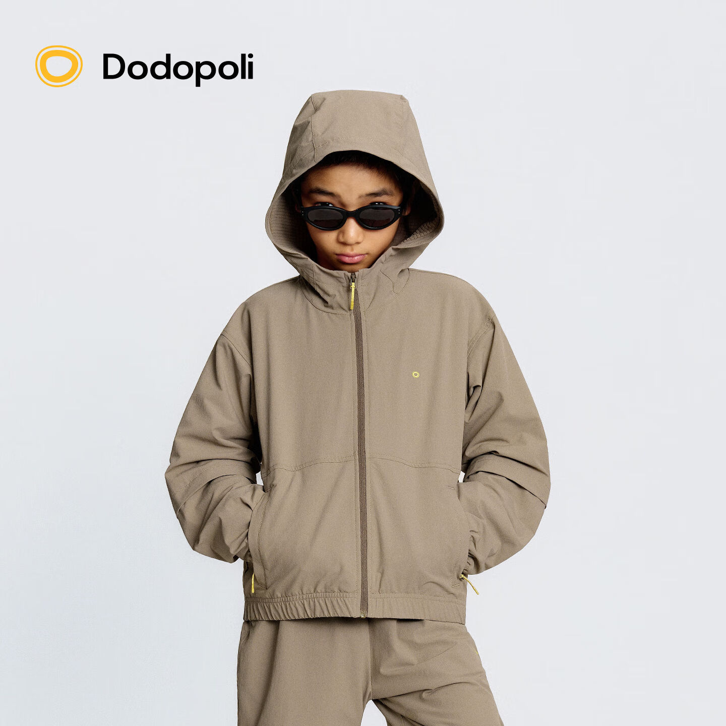 Dodopoli��ͯ����ˮ������֯���ޱ�ů��Ů25�ﶬ�����˶��������� ̦ԭ�� 150 cm