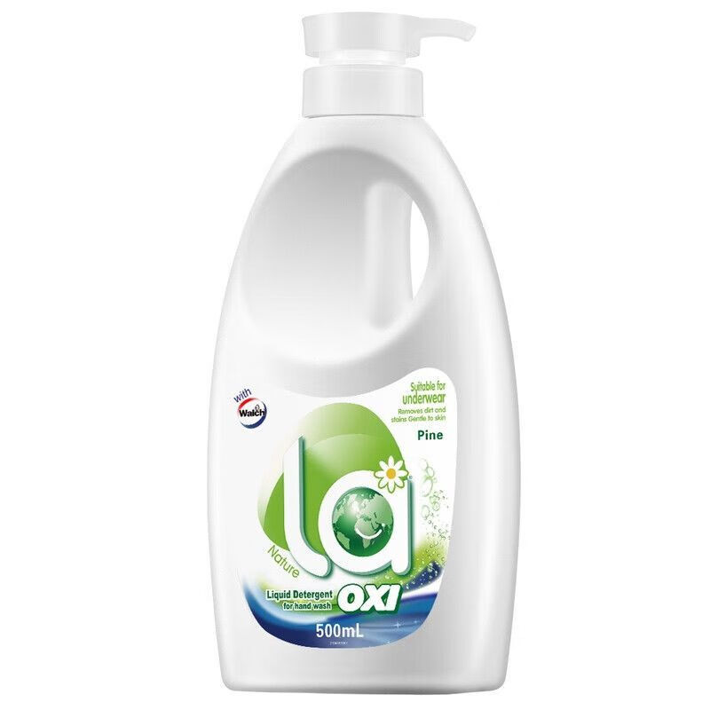 Walch La有氧洗威露士手洗洗衣液500ml除菌多效洁净内衣裤松木宿舍T 手洗洗衣液500ml*1瓶