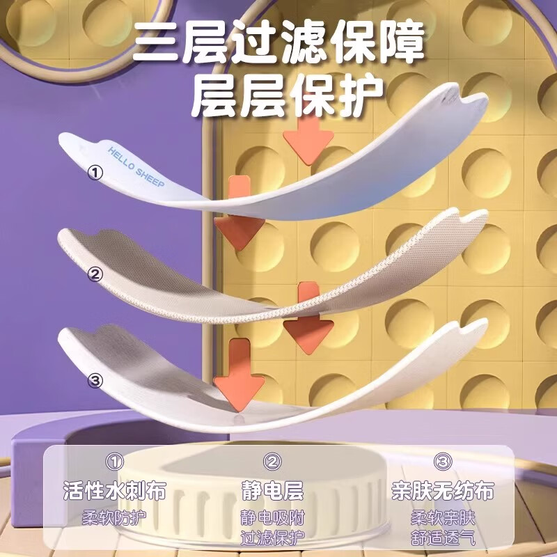 洽苒【日本】儿童婴儿口罩幼儿宝宝专用3-6-12岁医用级独立包装不勒耳 升级透气款【奶白混搭】30只-独立片装 7-12岁儿童【体重47斤-70斤适用】