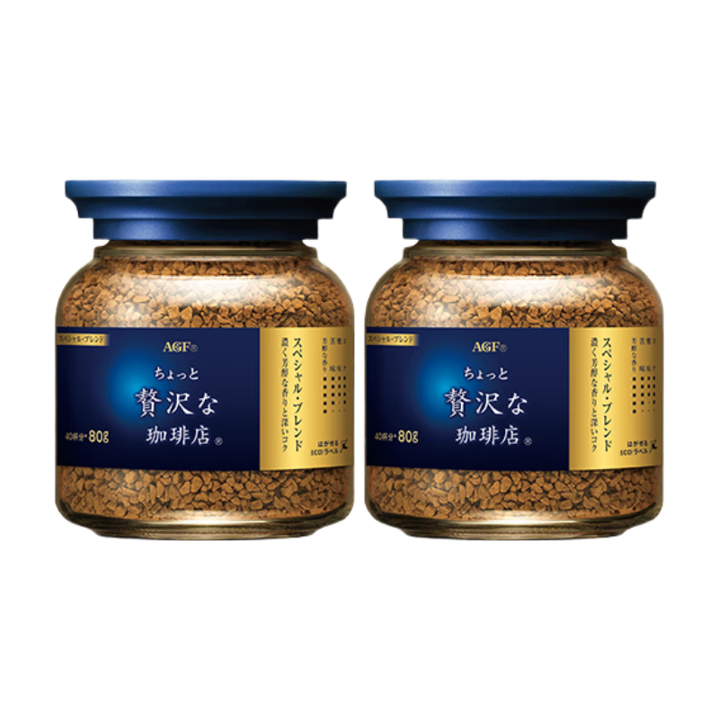 AGF �������ܺڿ��������80g*2ƿ ��Ũ�����������ʽ����0�ǿ��ȷ�