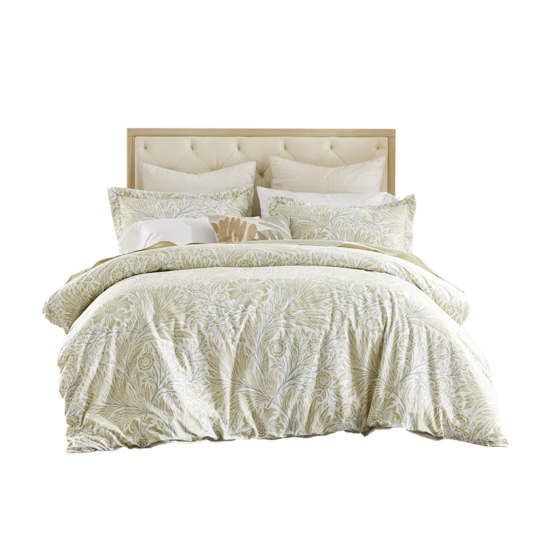 Harbor House美式全棉輕磨毛床上用品四件套A類母嬰適用秋冬純棉親膚床單被套 A類母嬰級全棉磨毛四件套 40支 Sutton 1.5m床款 床單款 （被套200*230cm）