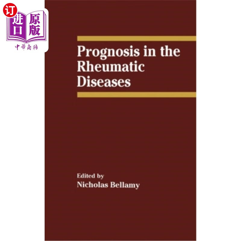 海外直订医药图书prognosis in the rheumatic diseases 风湿疾病的
