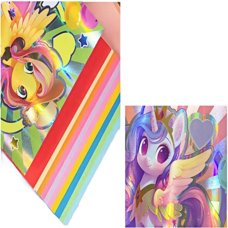 手工折纸A4彩纸儿童小学生手工课彩色折纸办公打印复印纸diy剪纸70克彩折纸 超轻粘土12色*3共36包