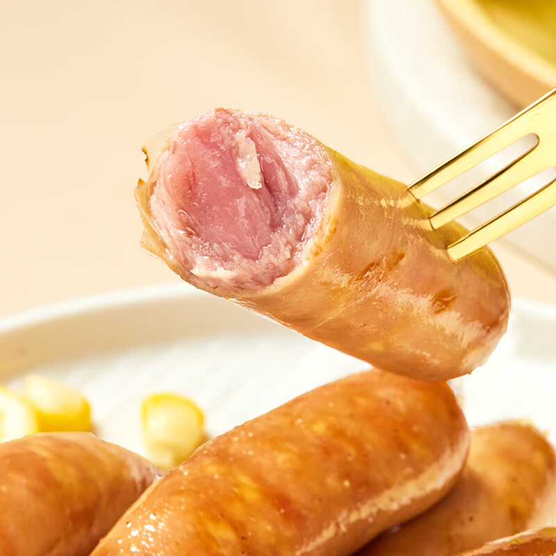 【旗舰店】安井 原味大肉粒肉肠  250g*3袋