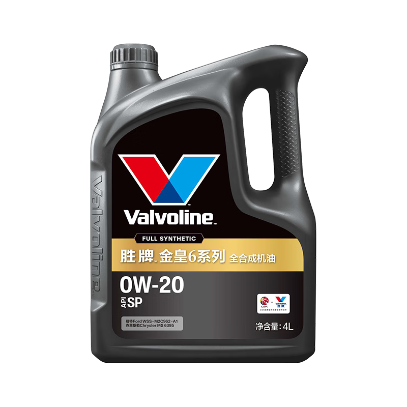 �ƶ��ˡ��������ڲ�����Valvoline ���6 ȫ�ϳɻ��� ������ �������� 0W-20 SP GF-6 4L