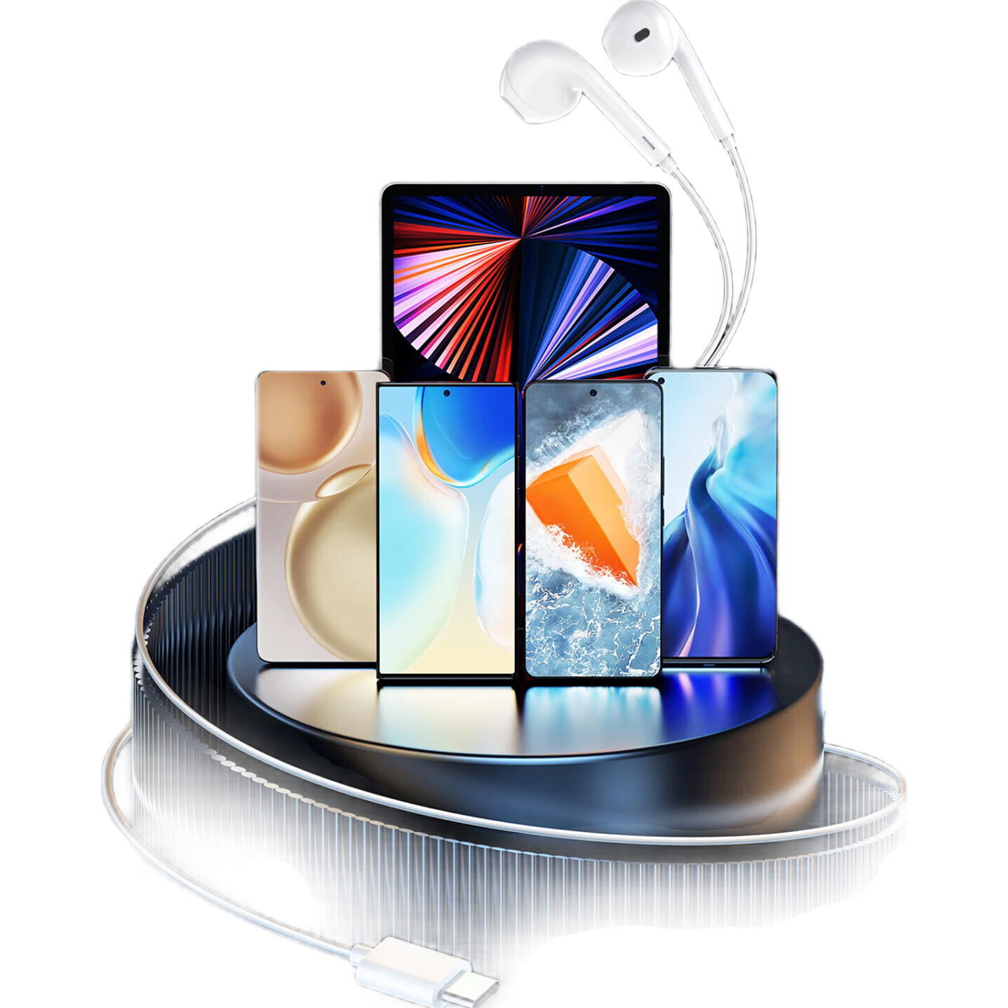 【液态硅胶】睡眠耳机高品质有线睡觉专用入耳式隔音降噪不压耳typec接口手机通用苹果15/16 基础版 白色Type-c