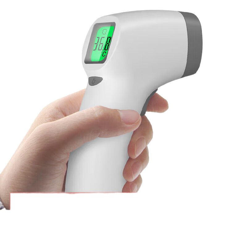 邦力健體溫計 邦力健電子體溫槍嬰兒溫度計人體額頭測量儀 灰色-進(jìn)口探 默認(rèn)