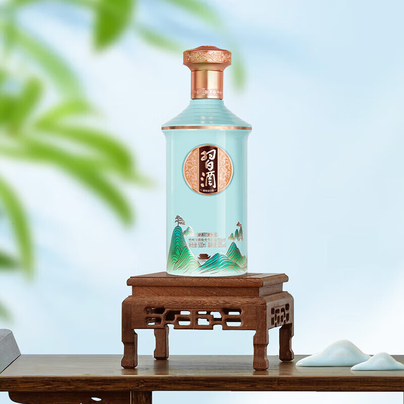 习酒 印象贵州 酱香型高度白酒 收藏聚会商务宴请  53度 500mL 6瓶 习酒印象贵州 整箱装