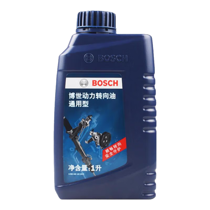 博世（BOSCH）汽車轉(zhuǎn)向助力油/方向機油/方向機助力液/助力泵油 通用型 紅色 【簡易更換用量】轉(zhuǎn)向助力油養(yǎng)護套餐1L 到店包安裝