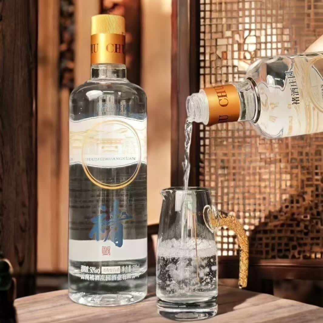 JHBROS褚酒十周年纪念酒【褚时健的酒】 禇酒-50度50ml清香型纯粮白酒 50度 500mL 6瓶 【原箱发货 正品保障】 褚酒十周年纪念酒