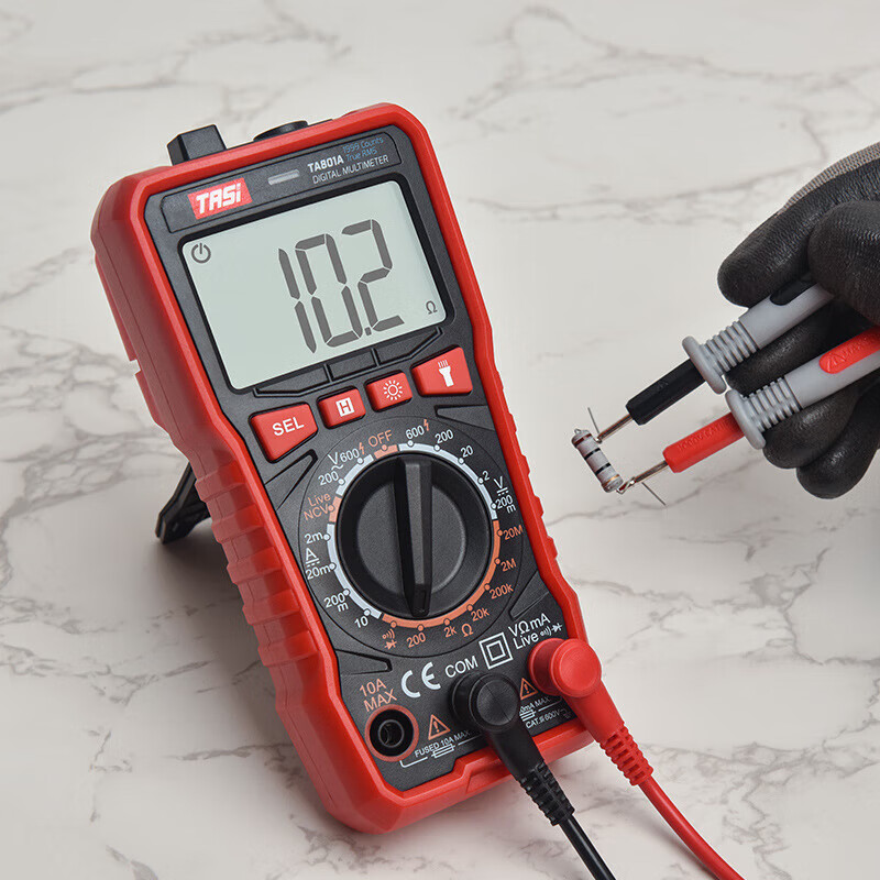 特安斯數字萬(wàn)用表高精度全自動(dòng)袖珍多功能數顯式電流表家用小型表 TA801A(手動(dòng)量程)