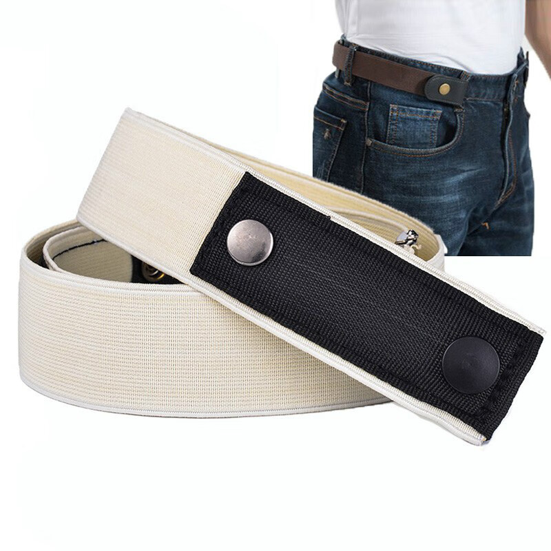 翼绘懒人腰带男士松紧隐形腰带女松紧司机学生情侣牛仔裤弹力皮带