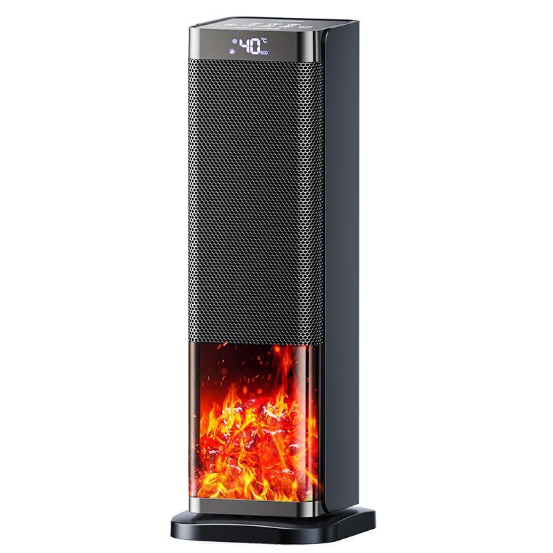 UORRIS（德国欧瑞氏）石墨烯取暖器 暖风机速热节能家用2025新款电暖器电暖气全屋速热大面积50平浴室 语音遥控款【德国出口品质丨40℃全屋速热】 适用30-150㎡大面积丨变频省电超越1级能效