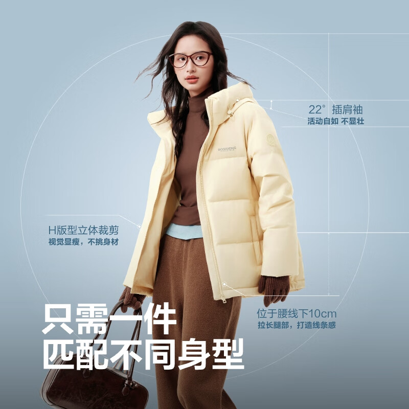 ٽۣBOSIDENG ˾ 25¿޷ 90 B250245112XS   599.1Ԫ(ȯ)