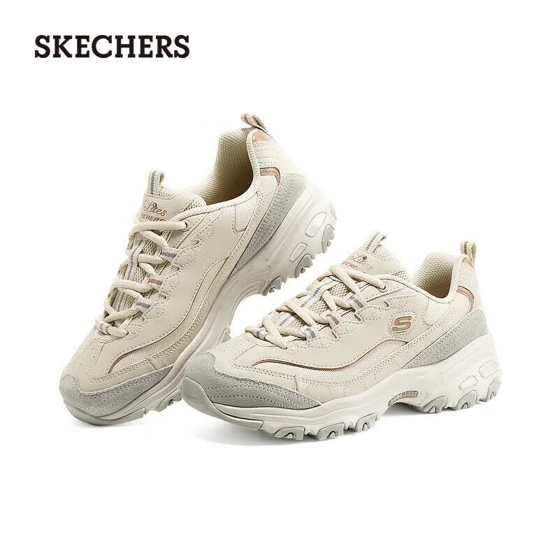 ˹���棨Skechers��Ħ����1��حĪ����ǳɫ�˶�ЬŮЬ�����ϵ�Ь�Ӱٴ���èЬ ��Ȼɫ/NAT 37159Ԫ