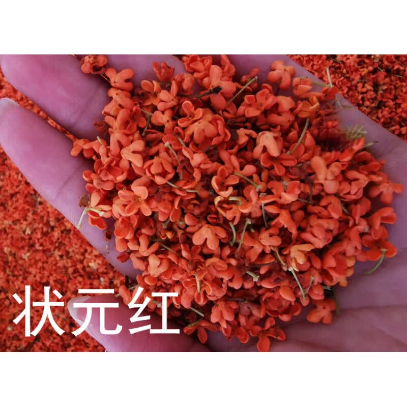 萃隐  桂林状元红桂花茶丹桂花干食用新鲜红花瓣叶泡酒泡茶桂花新茶