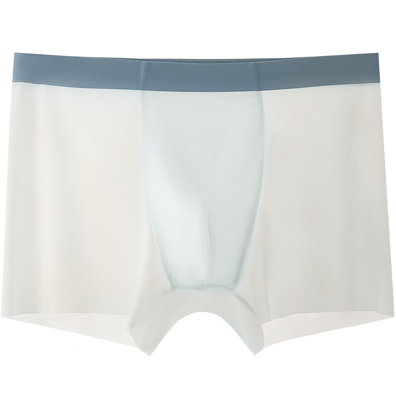 古今(GUJIN)内裤男士高端平角冰丝青少年12-15岁品牌前十超薄裸感防阴囊潮湿 琉璃蓝+茶褐色+铅灰色【冰丝透气】 3条 3XL 建议体重150-175斤