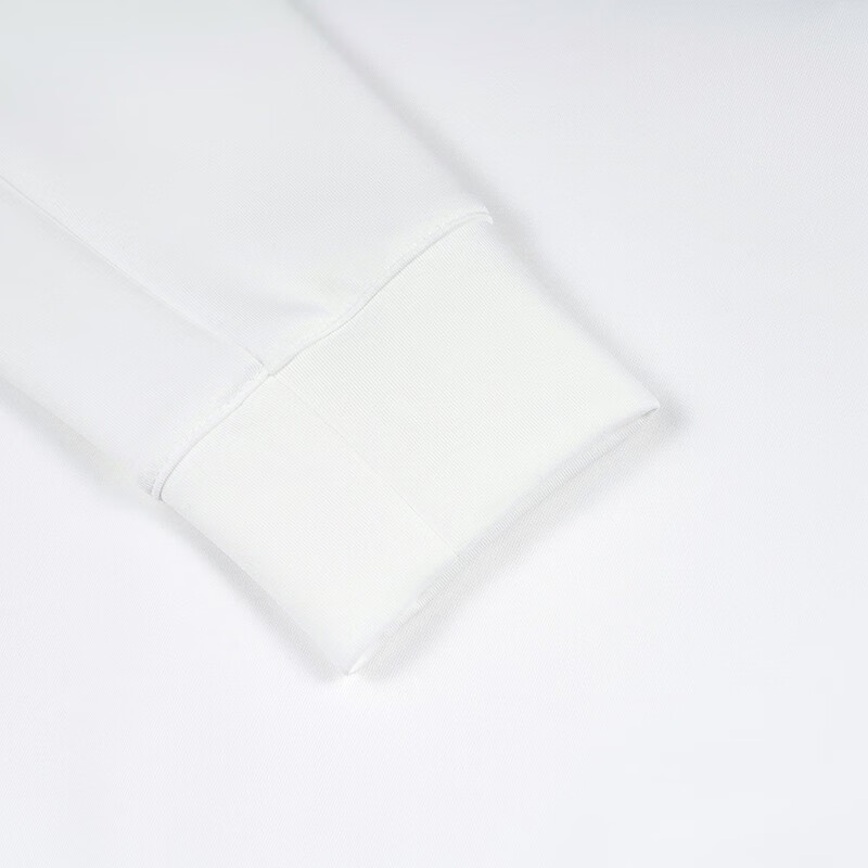 缓坡俱乐部 户外运动卫衣女 原创飞伞印花 空气层 轻柔透气速干 徒步露营 极地白 XL(175/96A)