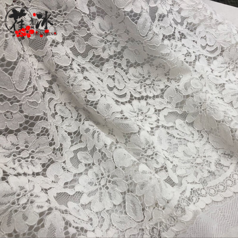 法国进口轻奢蕾丝布料做衣服面料窗帘自己好看的沙发罩处理布头连