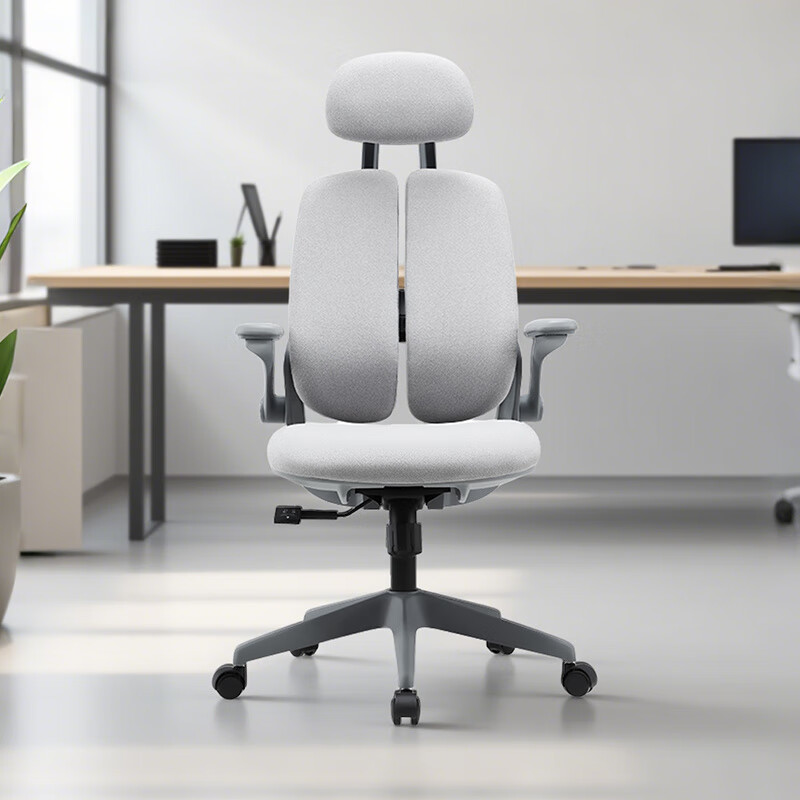 永藝人體工學(xué)椅家用辦公舒適電腦椅書房學(xué)習(xí)椅靠背椅 黑色 PP腳_90°翻轉(zhuǎn)扶手