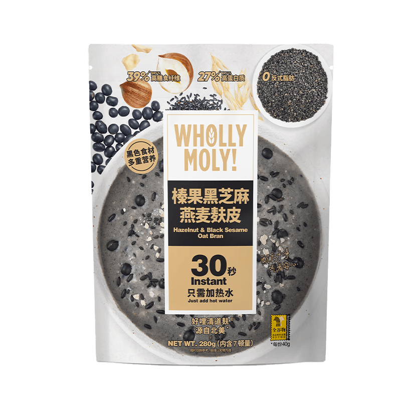 WHOLLY MOLY!����黹���֥��������Ƥ40g*7�� ����ʳ��ά�ߵ��� Ӫ����ʹ��� 21.9Ԫ