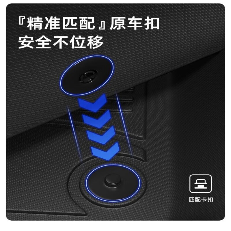 全包围TPE汽车脚垫专用于深蓝汽车脚垫 深蓝S7 SL03 深蓝S05 L07 【甄选环保TPE黑色+耐磨王】 【深蓝L07  2024款】