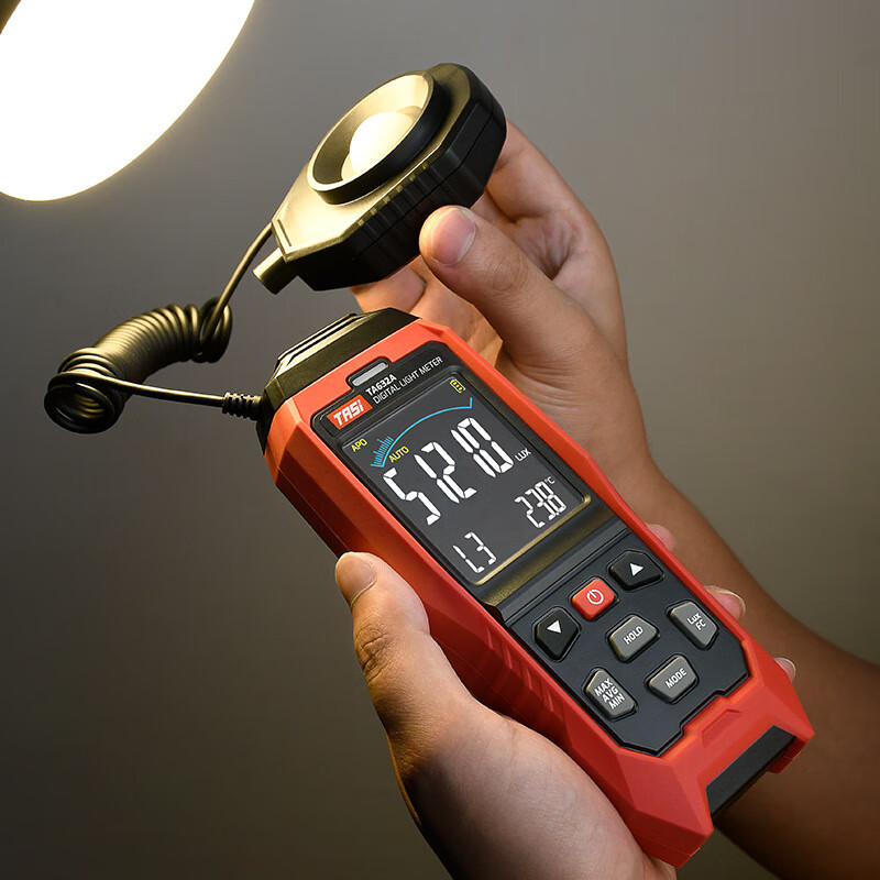 特安斯照度計TA632A光照度計測光儀流明儀亮度計光度計照度儀 TA632A