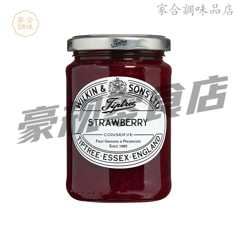 緹樹英國緹樹草莓藍莓果醬水果茶吐司面包涂抹醬櫻桃檸檬果醬 草莓果醬340g