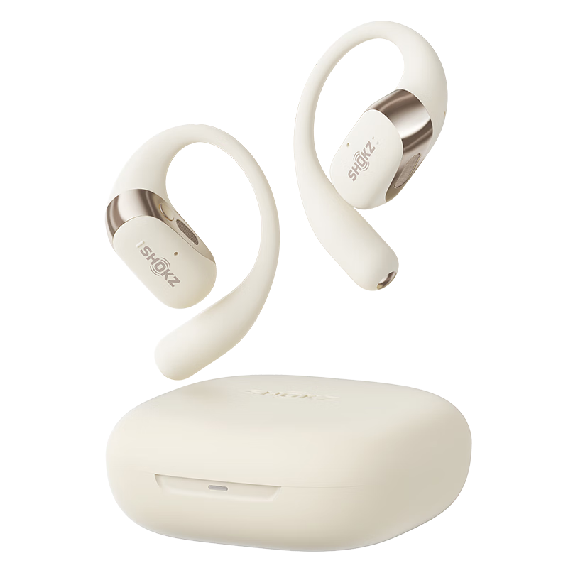 SHOKZ 韶音 OpenFit 2 T920 开放式动圈蓝牙耳机 羊毛白 Type-C