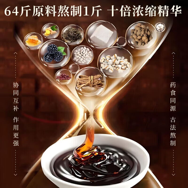 北京同仁堂品质原始料 葶苈大枣泻肺汤膏 易吸收 7瓶疗程装买四送三【多数人选择】