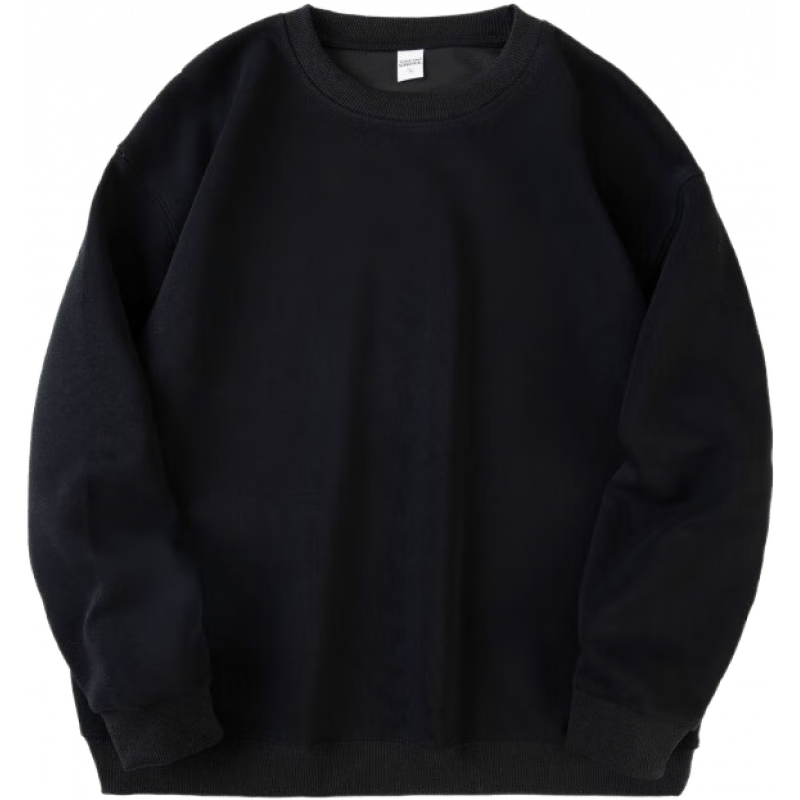 A21以純商場同款350G男士衛(wèi)衣定制 潮牌衛(wèi)衣外套C棉復(fù)合長袖落肩衛(wèi)衣 ---350G圓領(lǐng)衛(wèi)衣--- S