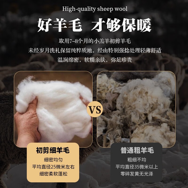 汉珀森 HARPRSON冬季全封口大护耳澳洲羊毛帽子简约羊呢时尚加绒棒球帽 浅灰色 XL加大码(59-62cm)