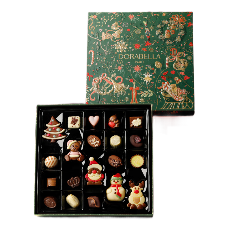 朵娜貝拉比利時進(jìn)口巧克力255g 送女友老婆新年禮物生日零食糖果禮盒裝