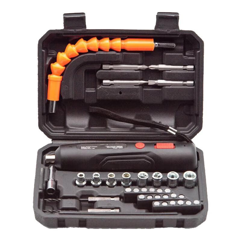 电动螺丝刀【15件套】多功能家用电脑手机家具拆卸维修工具套装L 电动螺丝刀【15件套】送转换头+充电线