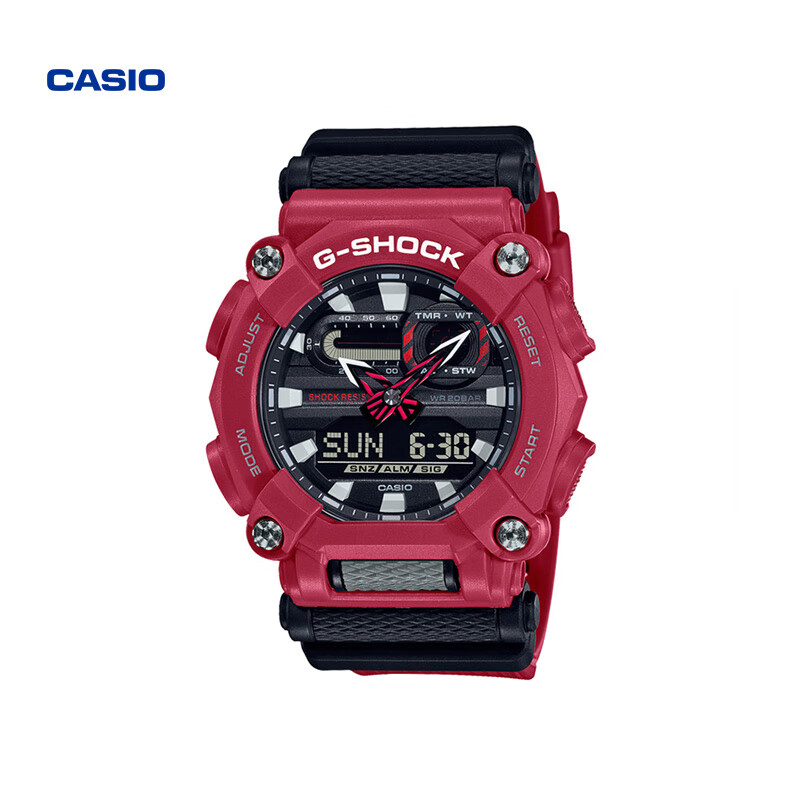 900运动防水电子手表男士 g-shock ga-900-4adr