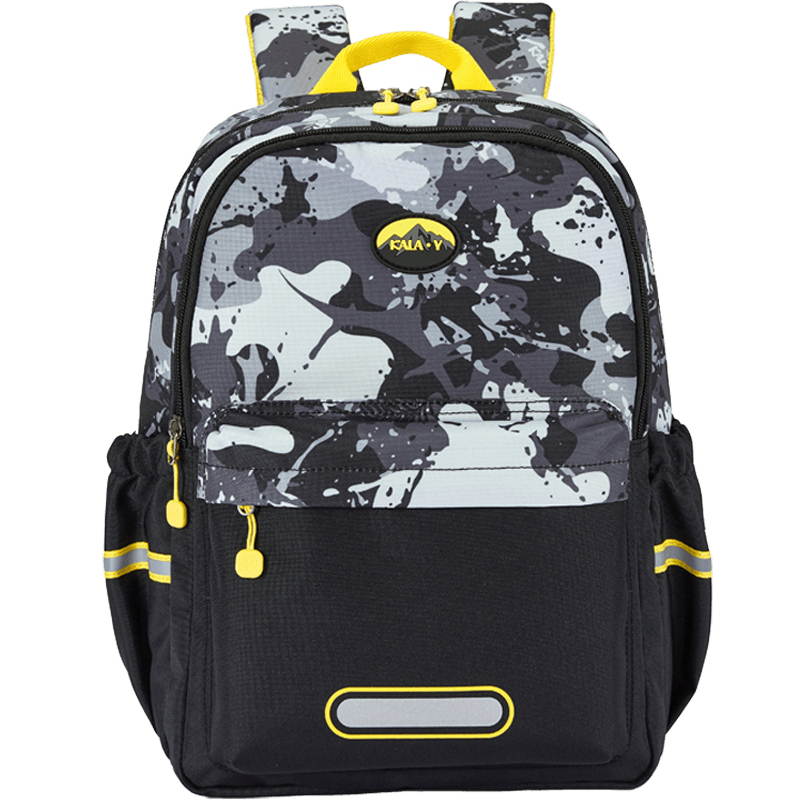 卡拉羊小學(xué)生書包1-6年級超輕云朵晨練包高顏值游學(xué)休閑雙肩包CX2848 【18L】隕石黑