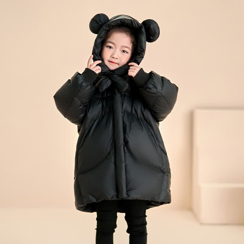 欧姆熊女童羽绒服秋冬季2026新款宝宝冬款白鸭绒中长儿童装外套冬装米奇 红色 140 140cm 欧姆熊女童羽绒服秋冬季2026新款宝宝冬款白鸭绒中长儿童装外套冬装米奇 红色 140 140cm