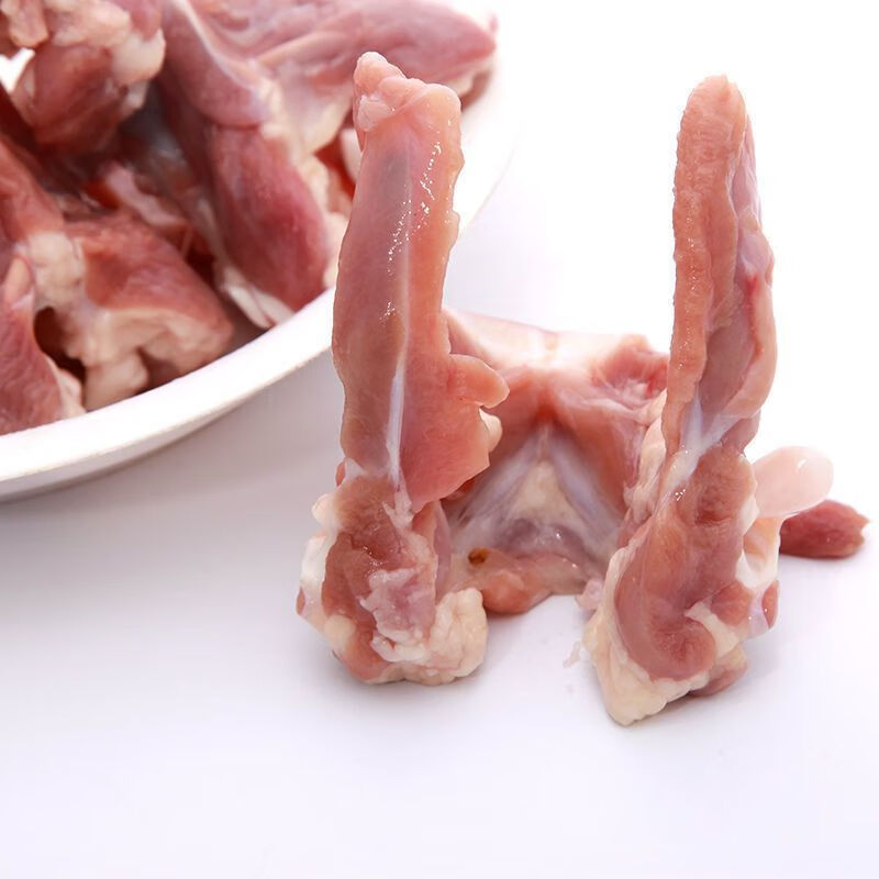 新鲜鸭锁骨买三斤送一斤麻鸭锁骨冷冻麻肉鸭骨架卤菜食材批发整箱