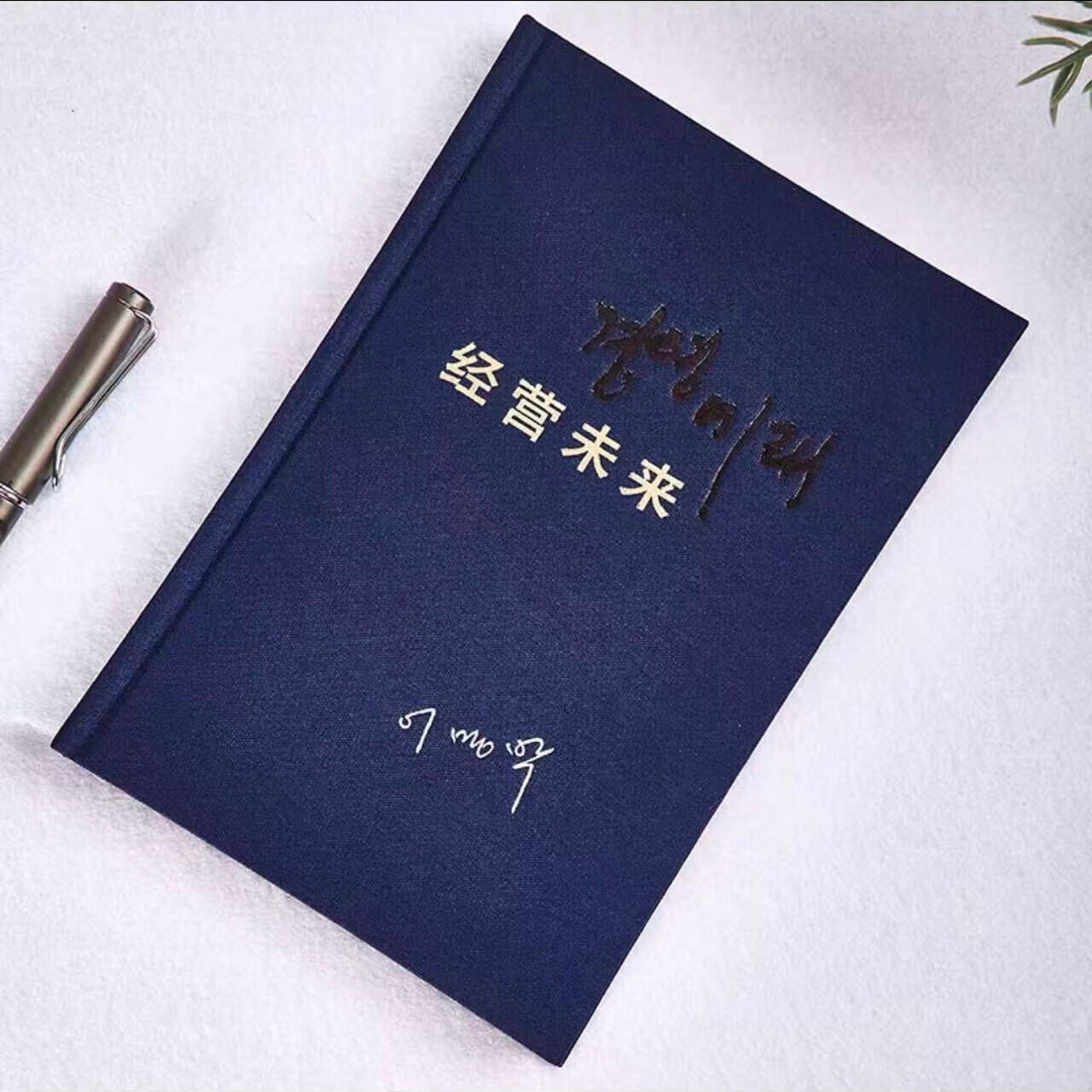 正版精装布面 李明博自传 :经营未来 现货先发 经营未来