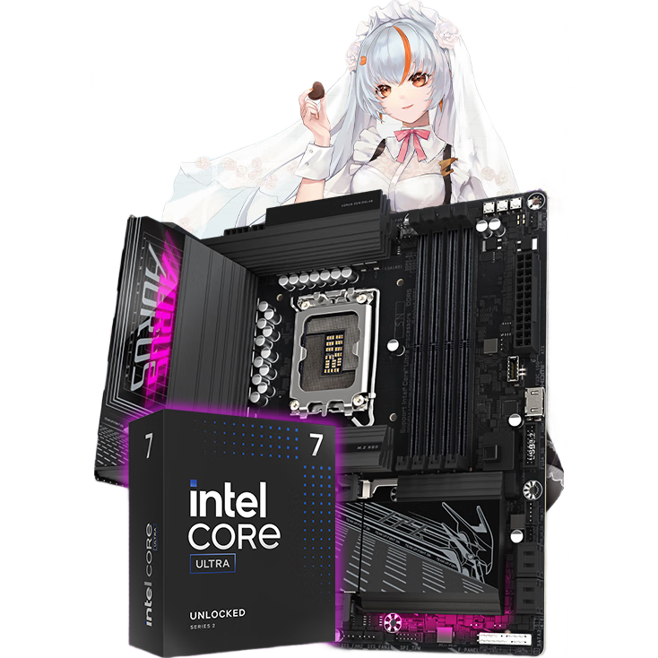 ���� B860M A PRO WIFI7�羺�� Ultra 7 265KF 20��20�߳��޺�������CPU��װ